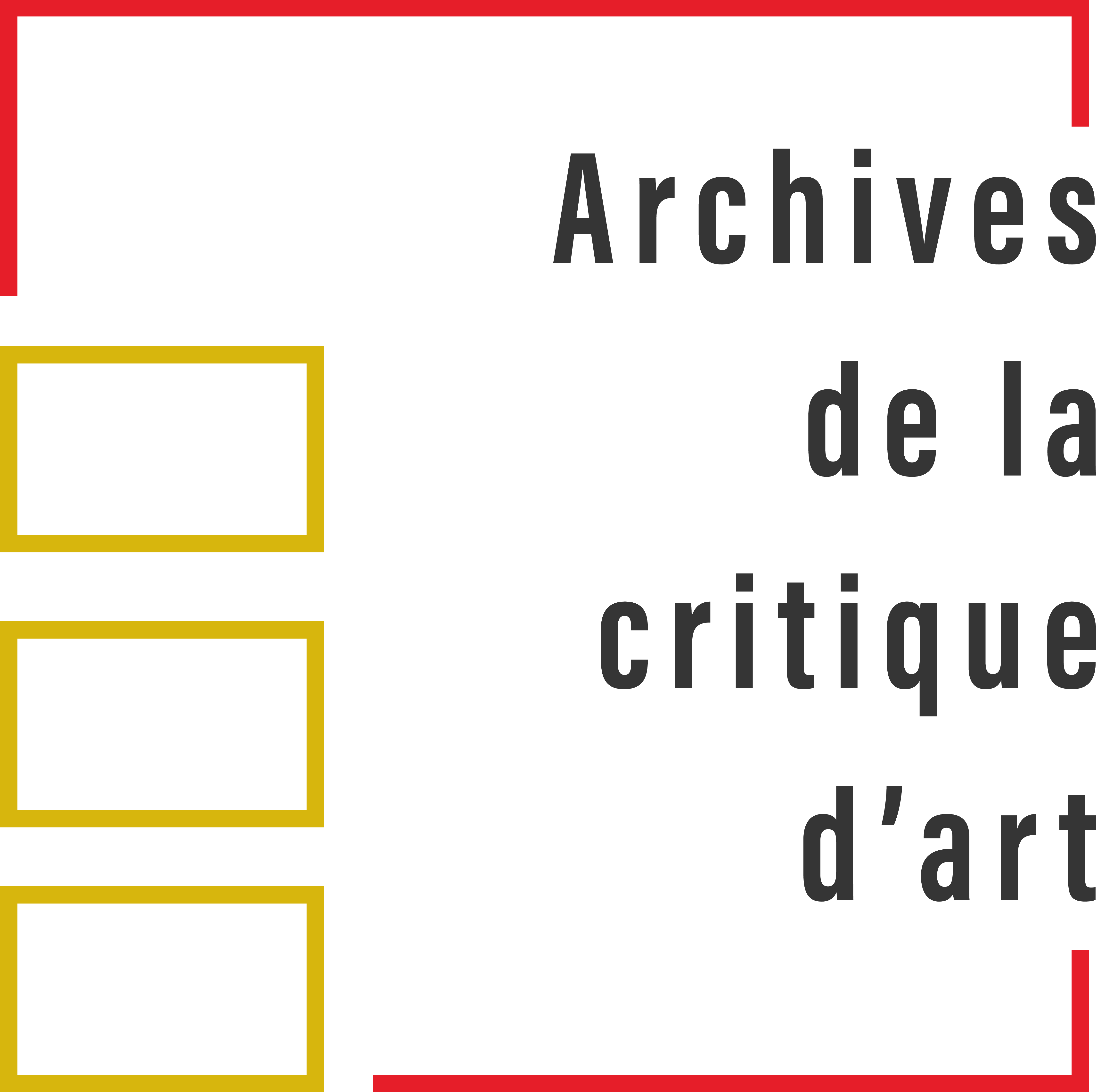 Logo des Archives de la critique d’art