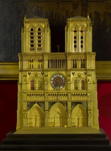 Anonyme, Pendule de Notre Dame de Paris, entre 1835 et 1845, Musée Carnavalet, Paris.