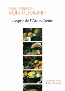 Couverture "L'Esprit de l'art culinaire"