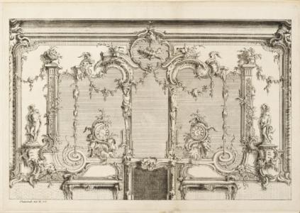 Abbildung: Zeichnung von Johann Michael Hoppenhaupt d. J., 1753