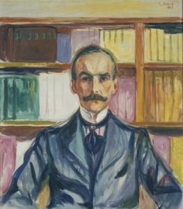 Edvard Munch, Portrait du comte Kessler en buste, 1904, huile sur toile, 85 x 73 cm, Oslo, Munch Museet © The Munch Museum