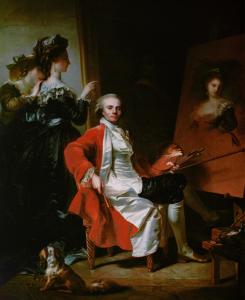 Jean-Laurent Mosnier, Self-portrait, 1786, State Hermitage, Saint Petersburg