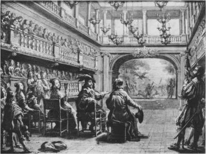 Salle du Palais cardinal avec Richelieu 1641