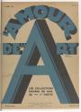 Couverture de la revue L’Amour de l’Art (1926/1), Bibliothèque nationale de France